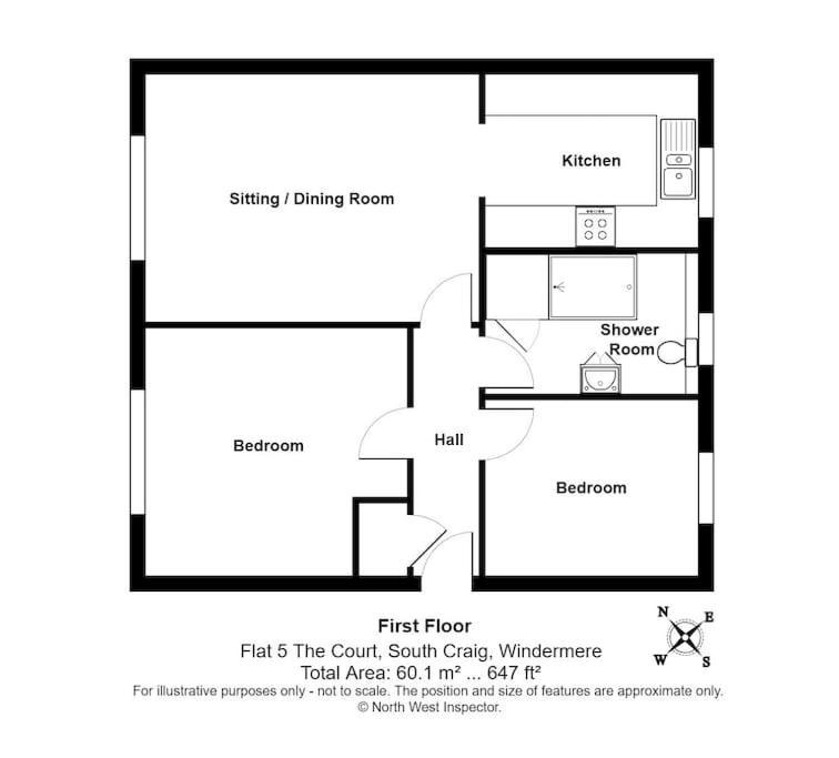 Apartamento No. 5 The Court-With Free Parking Windermere Exterior foto